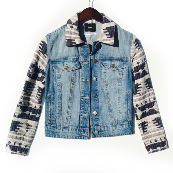 aztec jeans denim jacket